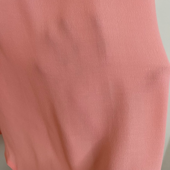 NWT Zara Back Buttons Sleeveless Scoop Neck Watermelon Pink Top Size Small - Picture 7 of 11